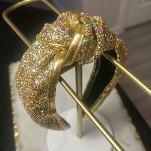 Gold Glitter Headband